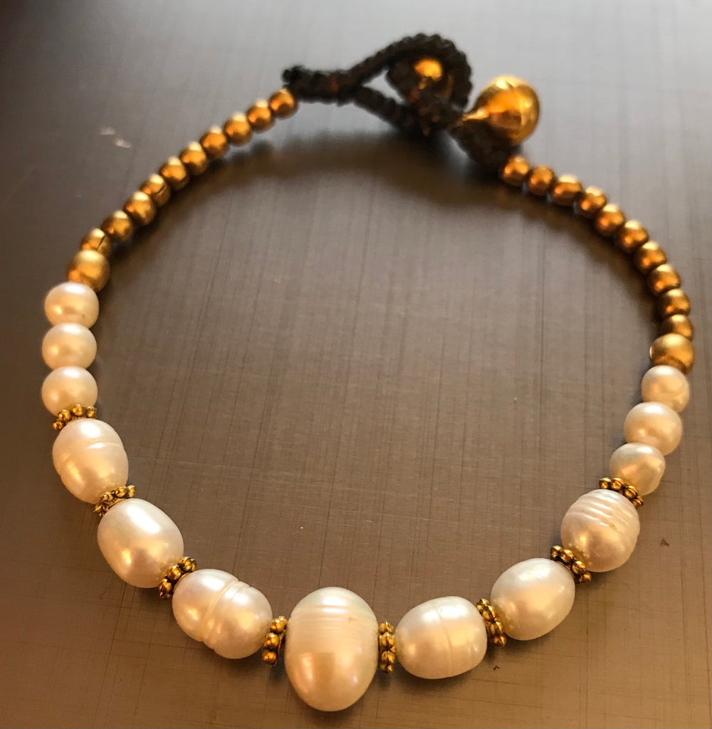 Buy Pearl bracelet - New Zealand OCTOPUS Bohemian Shop 