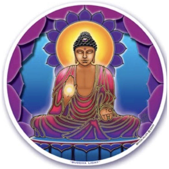 Buddha Light , window stickers S-15 - OCTOPUS Bohemian Shop 