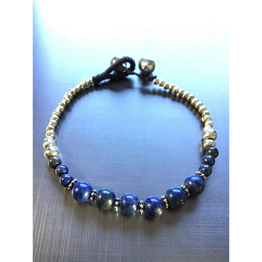Bracelet navy blue - OCTOPUS Bohemian Shop 