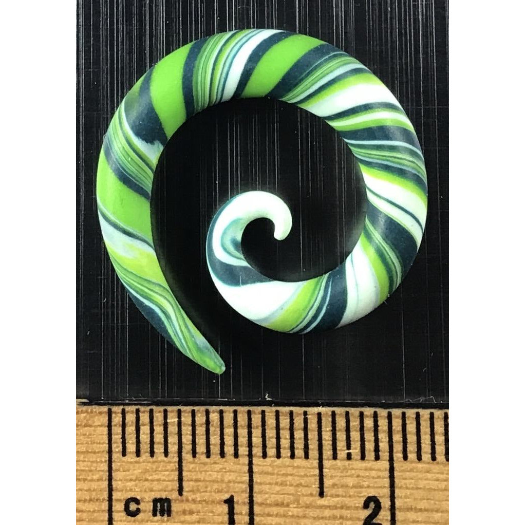 Nr C511 Spiral ear gauge 5mm - OCTOPUS Bohemian Shop 