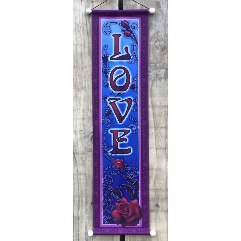 Affirmation banner, Love Rose - OCTOPUS Bohemian Shop 