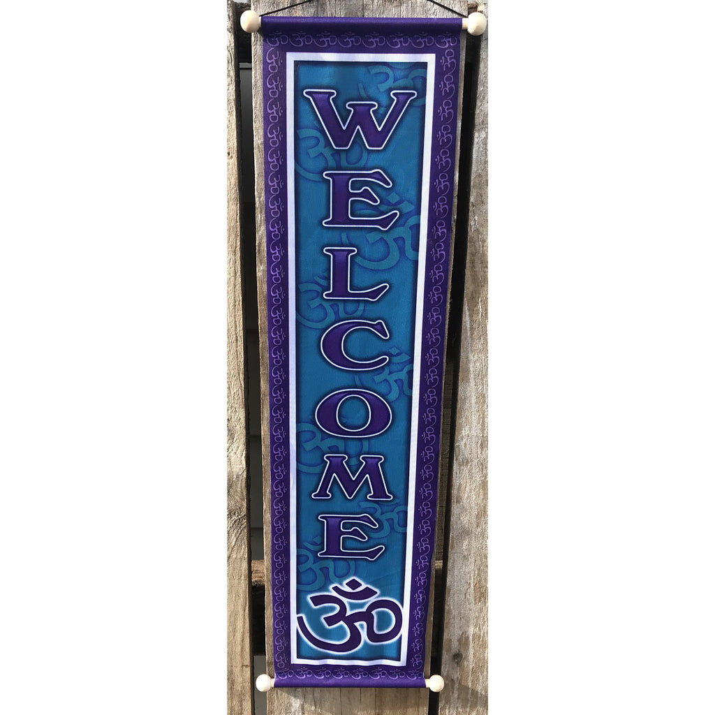Affirmation banner, Welcome OM - OCTOPUS Bohemian Shop 