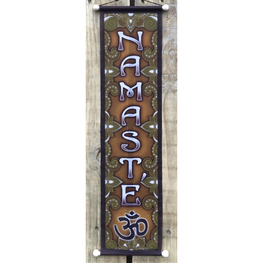 Affirmation banner, Namaste Om - OCTOPUS Bohemian Shop 