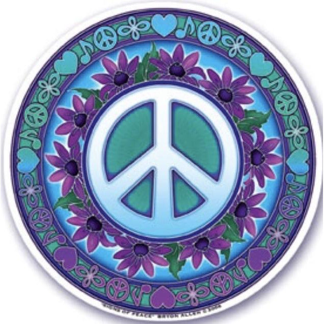 Signs of Peace , window stickers S-50 - OCTOPUS Bohemian Shop 