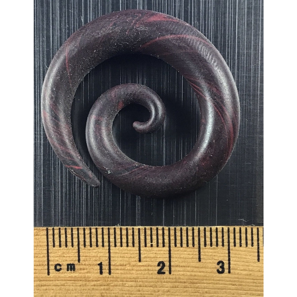 Nr E703 Spiral ear gauge 7mm - OCTOPUS Bohemian Shop 