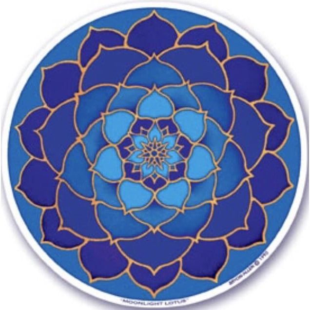 Moonlight Lotus , window stickers S-20 - OCTOPUS Bohemian Shop 