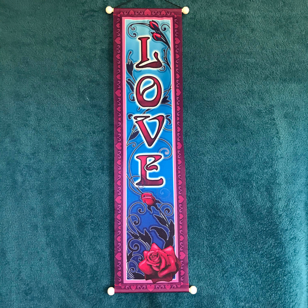 Affirmation banner, Love Rose - OCTOPUS Bohemian Shop 