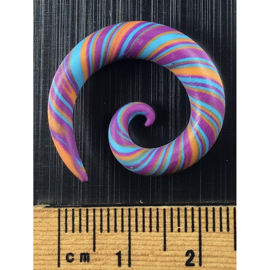 Nr C503 Spiral ear gauge 5mm - OCTOPUS Bohemian Shop 